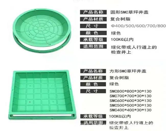 文昌树脂复合种植井盖展示
